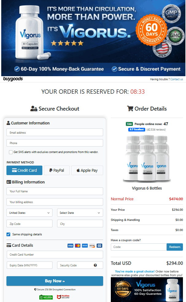Vigorus purchase-buy
